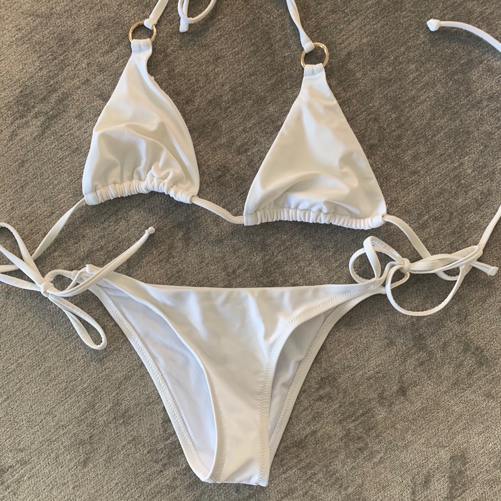 White String Bikini